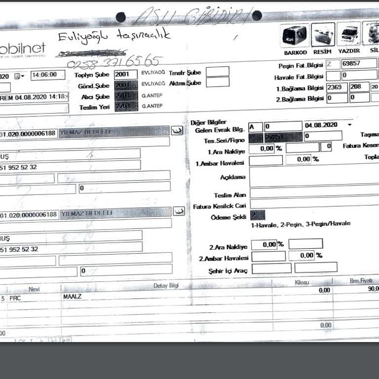 Denizli Evden Eve Nakliyat Evliyaoğlu Nakliyat Ambarı Kolilerimi Kaybetti