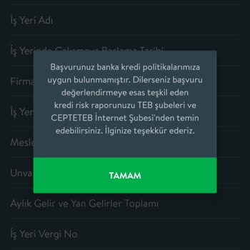CepteTeb Sıfır Faizli Taksitli Nakit Avans Yalanı!