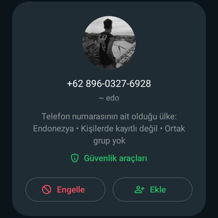 WhatsApp Bilinmeyen Numaradan Finansal Hesabın Eklendi Mesajı