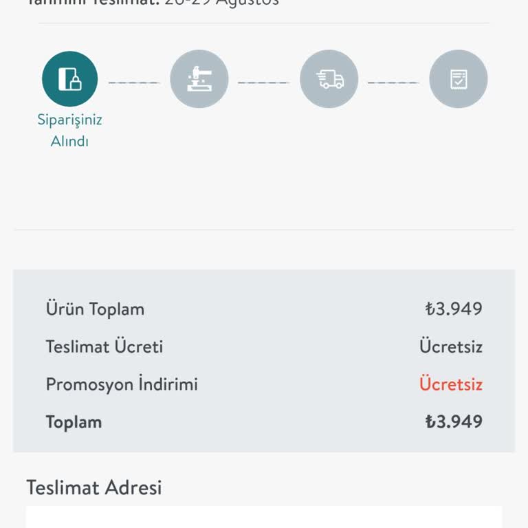 Vivense Ürün İade İptal