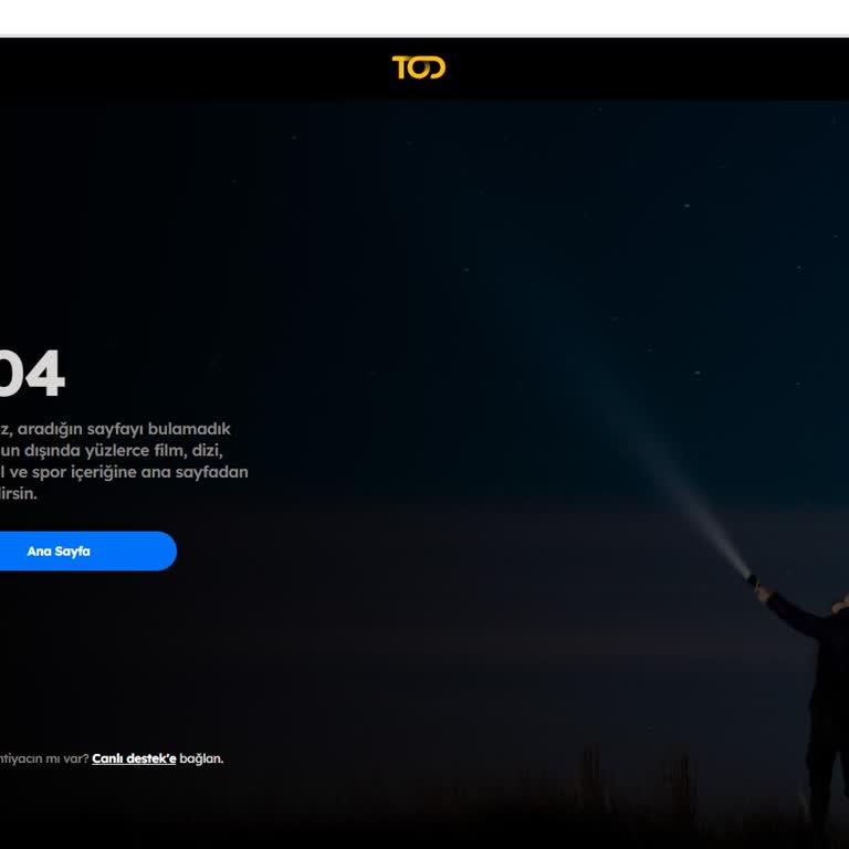 Tod TV Sayfa Bulunamadı Ve Sürekli Sistemden Atma