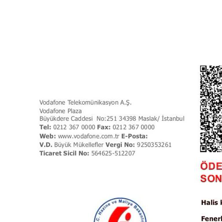 Vodafone Business Hattım Haksız Yere Kapandı
