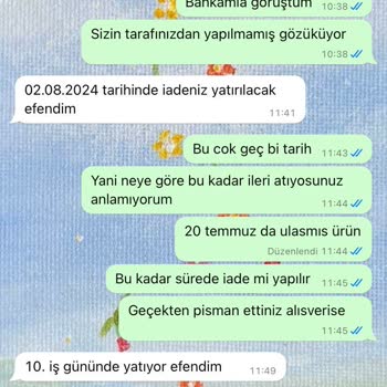 Shoebellas İade Sürecinde Yaşanan Gecikme Ve Sorunlar