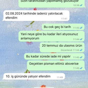Shoebellas İade Sürecinde Yaşanan Gecikme Ve Sorunlar