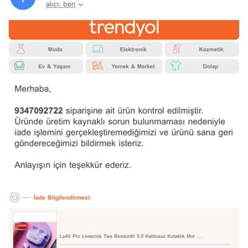 Trendyol Kaya Elektronik Yanıltmacası