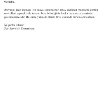 Herbalife Ürün İadesinde Yaşanan Gecikme