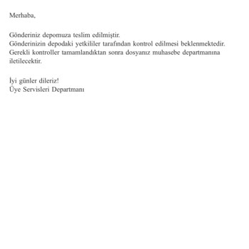 Herbalife Ürün İadesinde Yaşanan Gecikme