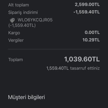 Bahs (Bahsbar) Verdiğim Siparişin Kargo Numarası Yok Muhatap Yok
