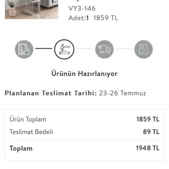 Vivense Sipariş Tarihlerinin Söylenen Tarihten Çok Fazla Gecikmesi