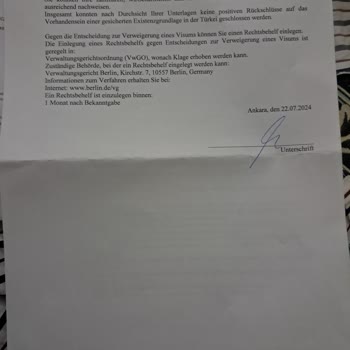 Hepiyi Sigorta Vize Ücretimi İade Etmiyor