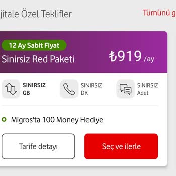 Vodafone'dan Farklı Fiyatlar Ve Yüksek Faturalarla Mağduriyet!