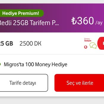 Vodafone'dan Farklı Fiyatlar Ve Yüksek Faturalarla Mağduriyet!