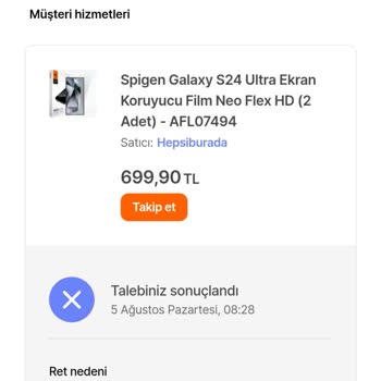 Hepsiburada'nın Ürünün Arkasında Durmaması Ve Spigen'in Kusurlu Ürünü.