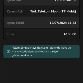 Nays 552,75 TL Paramı Hiç Etti