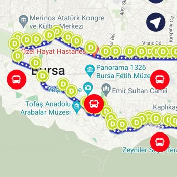 BURULAŞ Otobüs Konumu Bozuk