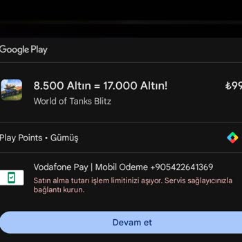 Vodafone Pay Limit Artırılmıyor? Müşteri Hizmetlerine Bağlanmıyorum
