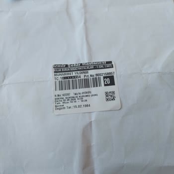 İzmir Bayraklı Şehir Hastanesi Şikayet Ediyordum Sizi