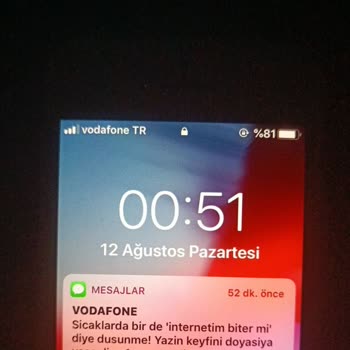 Vodafone 50GB Hediye Kampanyasından Yararlanamama Sorunu