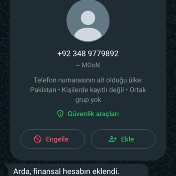 WhatsApp Tep. Tps İsimli Şirketi Ve WhatsApp. In İletişim Bilgilerini Satması.