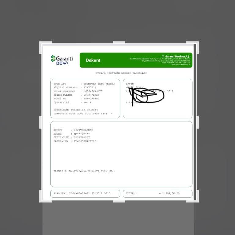 Vodafone Faturası Hakkında Yaşanan Sorun