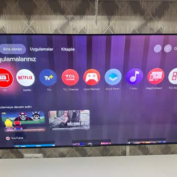 TCL Televizyon TCL 65P635 Model Televizyonundaki Görüntü Sorunu