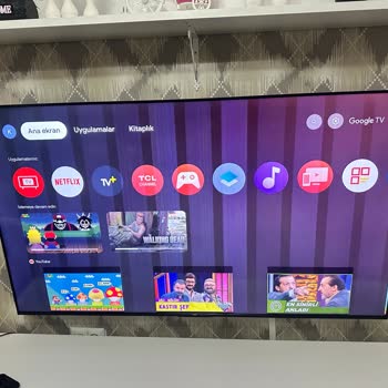 TCL Televizyon TCL 65P635 Model Televizyonundaki Görüntü Sorunu