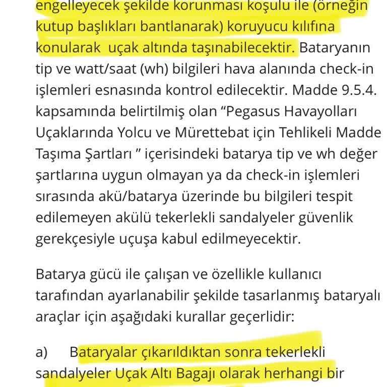 Pegasus Havayollarının Onlarca Engelliye Yaptığı Zulüm