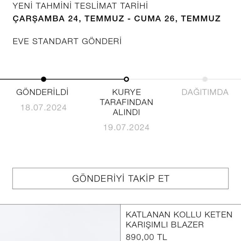 Zara Siparişim 1 Aydır Kayıp Ve İletişim Sorunu Yaşıyorum