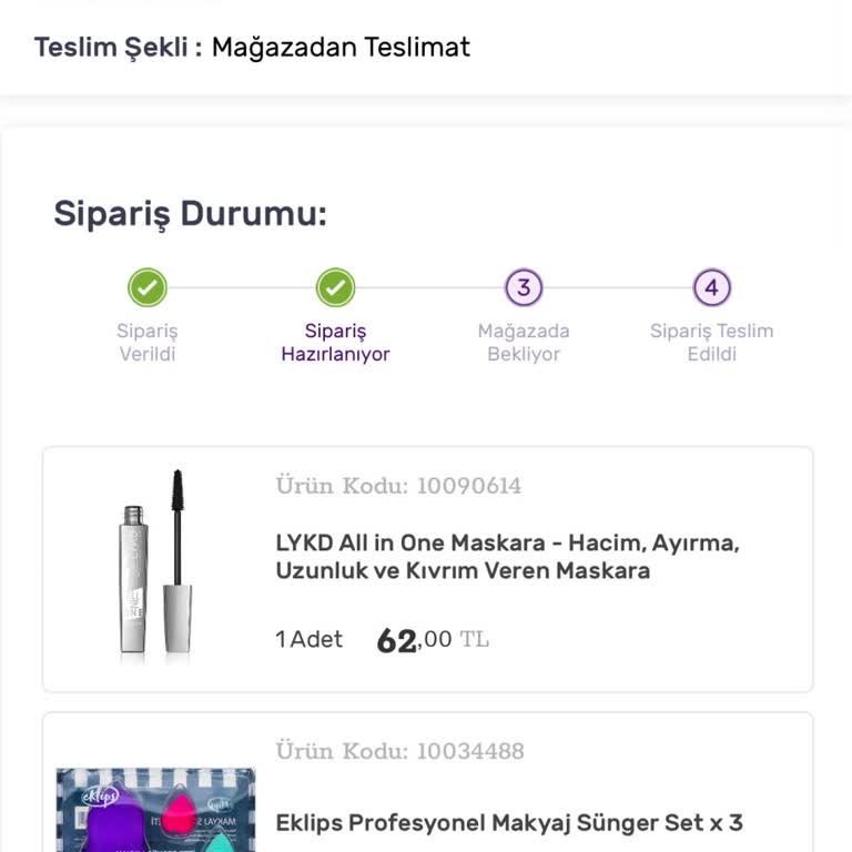 Gratis Online Mağaza Sipariş Sorunu Ve Müşteri Hizmetleri Deneyimi