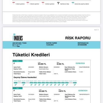 Findeks Raporu Hatası Hk.