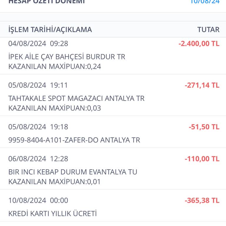 İş Bankası Kart Aidat Ücreti İadesi