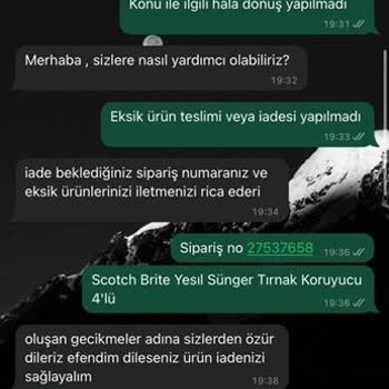 Mopaş Hipermarket Ürünün İadesi İnatla Yapılmıyor Müşteri Oyalanıyor