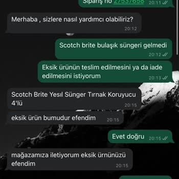Mopaş Hipermarket Ürünün İadesi İnatla Yapılmıyor Müşteri Oyalanıyor