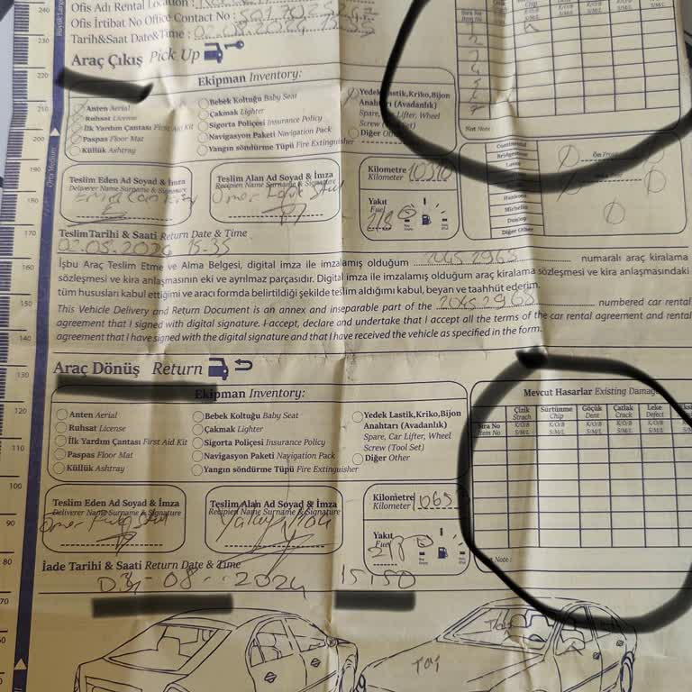 Rent Go Usulsüz Para İsteme