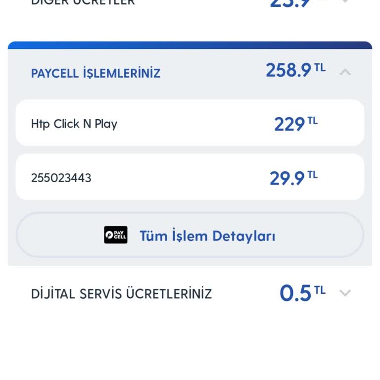 Faturada Bilinmeyen Ödeme Yansımaları
