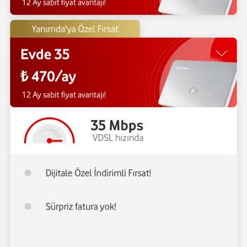 Vodafone Ev İnterneti Fiyatı Yüksek