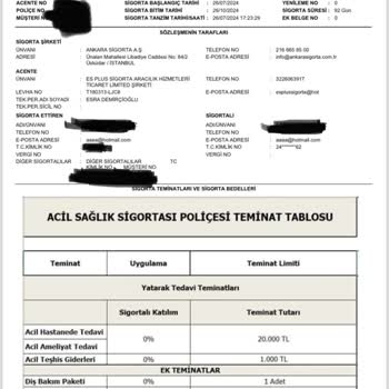 Anadolu Sigorta Sigorta Poliçesi Üzerindeki Akü Değişiminde Yaşanan Sorun