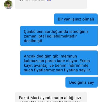 Kunduz Üyelik İptalinde Sorun Yaşıyorum