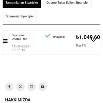 Charme Butik Ürünün Ücretini Alıyor Fakat Ürünü Göndermiyor