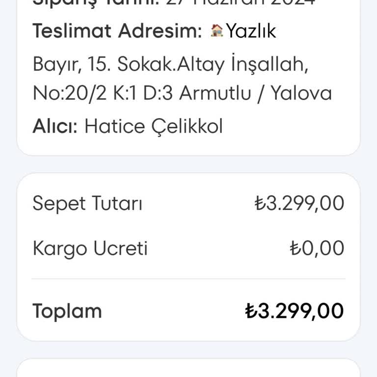 A101 Siparişim İki Aydır Teslim Edilmedi
