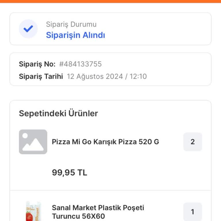 Migros Sanal Market Pizza Pişirmiyor