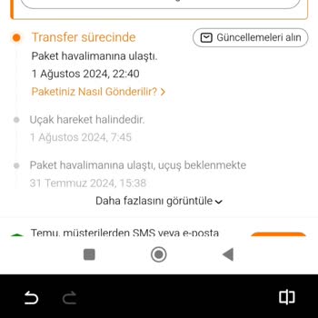 Temu Siparişim Gümrükte Bekliyor
