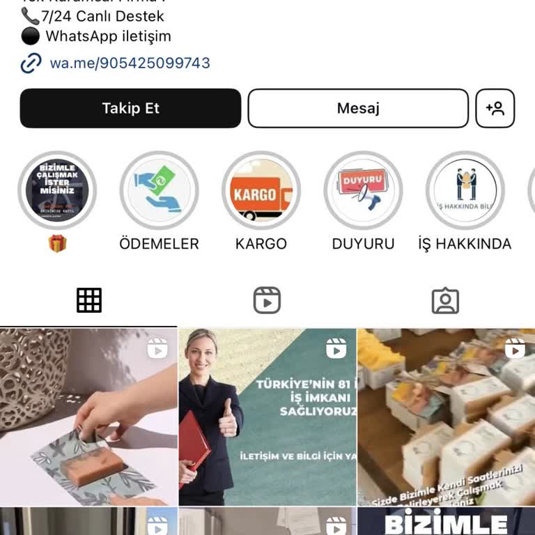 Paketlemeacentesi (Instagram) Instagram Üzerinden Yapılan Sabun Paketleme İşinde Yaşanan Sorunlar