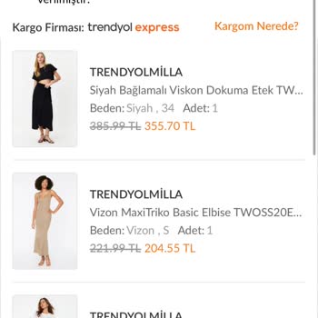 Trendyolmilla 2 Haftayı Geçti Sipariş Gelmedi