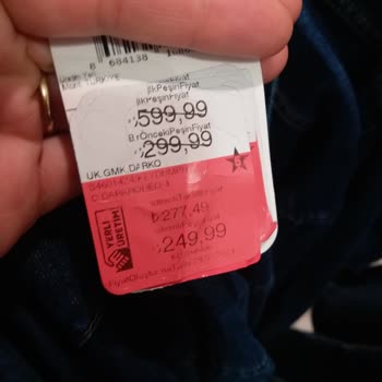 LCW Mağazasında Fiyat Tutarsızlığı