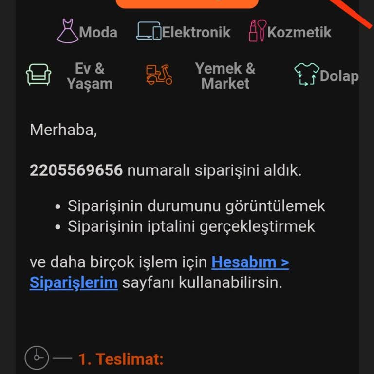 Siparişimin Gönderilmemesi Ve Trendyol'un İlgisizliği