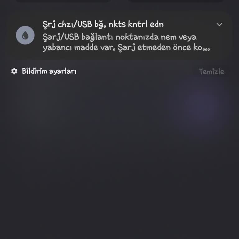 Samsung A54'te Sürekli Nem Uyarısı Ve Şarj Sorunu