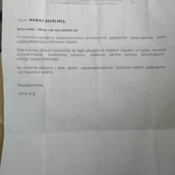 Ceyo Mağazaların Nın Mal Satarken Ürünlerimiz İki Yı Garantili Yalanı