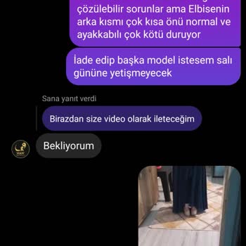 Waw Tesettür Hatalı Ürün Gönderme, Müşteri İle İlgilenmeme, Defolu Elbise Yolladık
