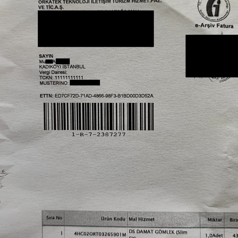 FLO Ayakkabı FLO'dan Aldığım Ürünlerin Kurumsal Faturası Gönderilmiyor